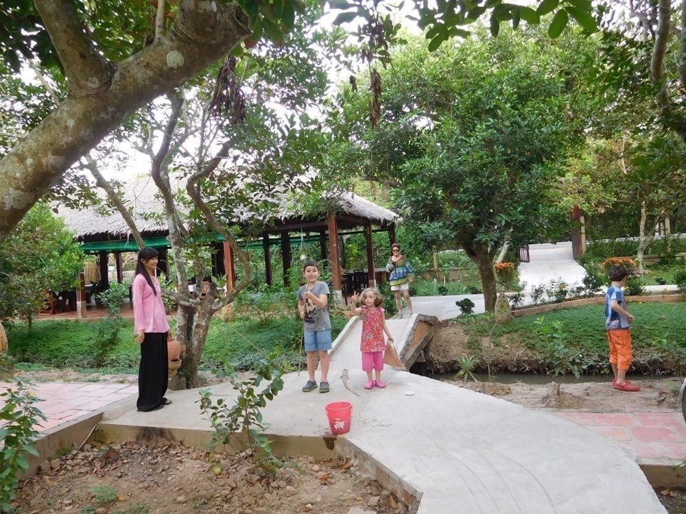 Mekong Ecolodge Cai Lay Bagian luar foto